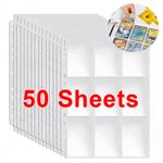 50 Sheets Premium Double Sided 9-Pocket Pages Trading Card Albums Sleeves Binder