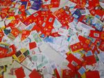 GB Booklets - EMPTY - FOR DISPLAY PURPOSES  - 100's with No Stamps Mainly Folded