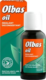 3 x Olbas Oil Inhalant Decongestant Oil 30ml (X3)EXP 2028