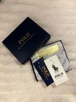 Polo Ralph Lauren Black Billfold Wallet with Genuine Leather and Coin Pocket