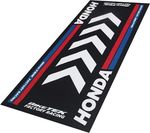 BIKETEK HONDA GARAGE MAT WORKSHOP BLACK 190X80CM OIL WATER RESISTANT NONE SLIP