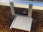 Atomstack Laser Engraver Cutter Bed Alignment Tool.  Black.