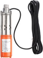 Industrial Submersible Cast Steel & Stainless Steel, 1'' 12V-0.8m³-35m, Silver &