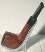 STONEHAVEN Real BriarWood Smoking Tobacco Pipe Vtg + Stand