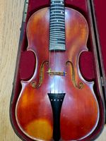 Rare 1888 Bucher Wien Bowed Zither Table Violin Variant – Amati Valued w/ Case