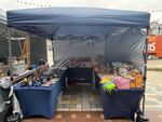 Pop Up Market Stall Gazebo Kit w/ Side Walls, Waterproof