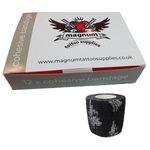 MTS Cohesive Bandage - Self Adhesive Tattoo Grip Tape  (Box of 12) UK SELLER