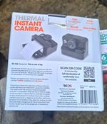 RED5 Thermal Instant Camera Black & White Print, Boxed, 4 Rolls Included