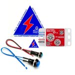 Cartek GT Solid State Battery Isolator Kit (With Blue External Kill Button)