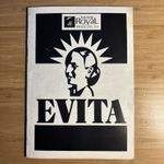Vintage Theatre Programme EVITA Theatre Royal Newcastle 1989