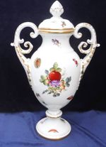 Herend Large 38cm Amphora Vase & Cover # 2
