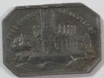 Antique Scottish Communion Church Token Muthill. Perth & Kinross 1843 - BZ5112