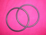 2 RUBBER MOTOR DRIVE BELTS FITS LOTS OF SEWING MACHINE SINGER/JONES/HARRIS/ALFA