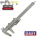 Sealey Vernier Caliper 150mm(6") (0.02mm-1/1000" Acc) Measuring Metric/Imperial