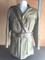 ww1 Warwickshire Regiment Captains Converted Cuff Rank Service Dress Tunic