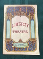 RARE - Vintage Liberty Theatre Program of "Blackbirds of 1928"  W/Bill Robinson 