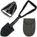 Compact Folding Shovel Emegency Portable Army Spade for Camping/Garden/Snow