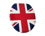 Union Jack Soft Close Toilet Seat Supplied With Top & Bottom Fix Bolts Duraplast