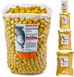 15mm BANANA CREAM shelf life boilies for carp & coarse all season fishing bulk