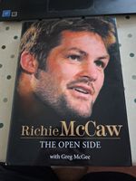 RICHIE McCAW. SIGNED.  AUTOBIOGRAPHY.  ALL BLACKS. VGC.