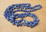 Lapis Lazuli Gemstone Chip Beads, 4mm to 6mm Approx, Long Strand Approx 34"