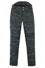 Warrior LADIES Motorcycle 12OZ Waxed Cotton Waterproof CE Armour Bikers Trouser
