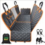 5 in 1 Dog Car Seat Cover Rear Back Pet Hammock Cushion Protector Waterproof