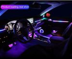 18 in 1 Full LED Bead Symphony Dream Car Interior Ambient Lighting Wireless Kit,