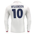 Jonny Wilkinson Signed England Rugby Shirt: Wilkinson 10