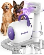 l Dog Grooming Kit with 12 Kpa Vacuum,Dog Vacuum Groomer