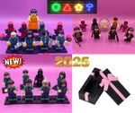 2025 Mini Figures for Korean Squid TV Drama Game | MOC Toys | Age 14+ | UK Stock
