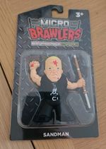 Pro Wrestling Tees Micro Brawlers Hardcore Edition Sandman ECW