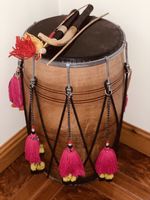 Punjabi Dhol Indian Drum Musical Instrument