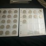 Plastic Coin Storage Album Pages Pocket Sheets for Binder Folder Uncertified