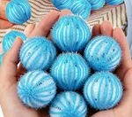 6pcs Laundry Pet Hair Remover Balls Reusable Lint Catchers Lint Catcher - NEW