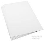 5 Assorted Sheets Matt White Plasticard Size A4+ Mixed Assortment Styrene
