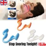 2/4Pcs Silicone Nose Clips Anti Snoring Nasal Dilator Stop Snoring Clip