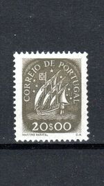 Portugal 1943-49 20E Caravel SG 957 MNH