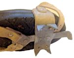 British Army Boot Crampons Universal Ice Grippers Hiking Walking Leather Straps