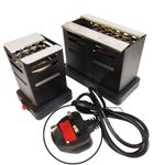 Modern Matte Black Charcoal Burner - Shisha Hookah Coal Stove Cooker Electric