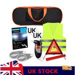 8PCS Car Travel Kit Travel Abroad Driving European Motoring Car Kit Drive Europe
