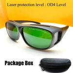OD4 Level Laser Safety Glasses Laser Goggles & Protect Box for 1064nm Wavelength