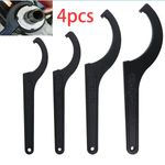 4x Heavy Duty Metal Motorcycle Shock Absorber C Spanner Wrench Bike Repair Tool