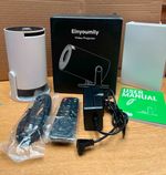 Einyoumily HY300 PRO+ WiFi Smart Portable Projector 4K 1080P 35" 200" Screen