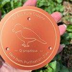 Bird Bath Copper Plate 0.6mm Reinforced 99.99% Pure Copper Cleaning Plate-UK