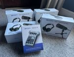 Zoom ZDM-1 Podcast Mic Pack, Podcast Dynamic Microphone, Headphones, Tripod...