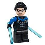 LEGO Batman 2006 Nightwing Minifigure Bat015 From set 7785 UV Printed