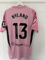 ØRJAN HÅSKJOLD NYLAND Sevilla Match Issue Signed shirt with COA 