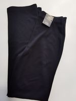 M&S Collection,Ponte Pull On Straight Leg Trousers, Black, Size 6