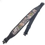Camouflage Rifle Gun Sling with Swivels & Neoprene Shoulder Strap Adjustable